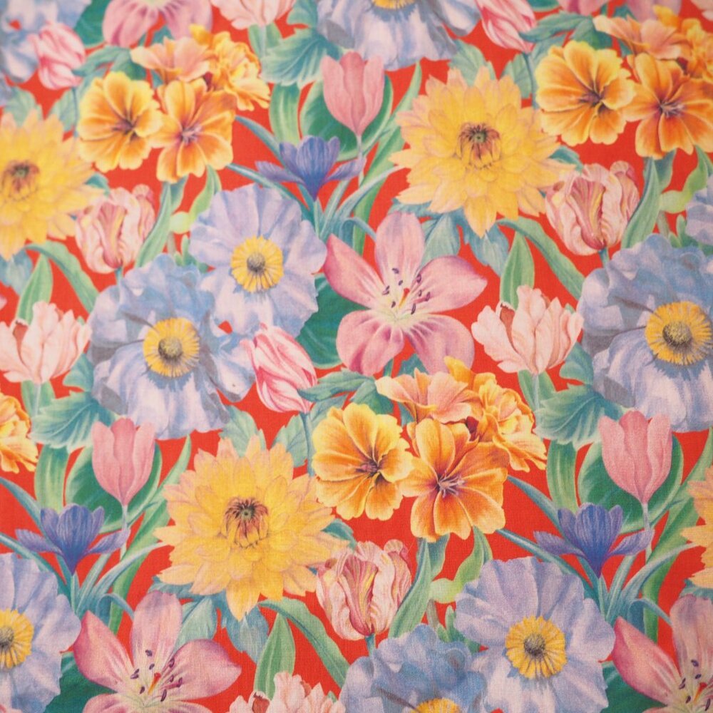 NWT Antonio Melani x Liberty Cameron Meadow Floral Skirt w/ Belt sz 14 - Picture 5 of 6